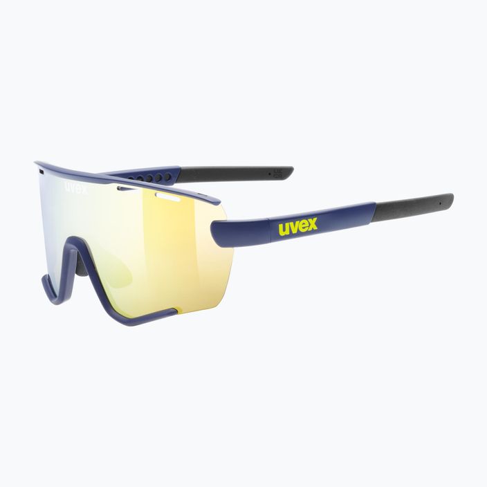 Sluneční brýle UVEX Sportstyle 236 Set blue matt/mirror yellow/clear
