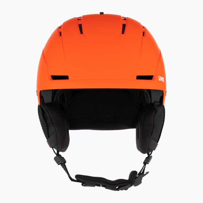 Lyžařská helma UVEX Stance fierce red matt 2