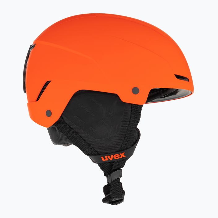 Lyžařská helma UVEX Stance fierce red matt 4