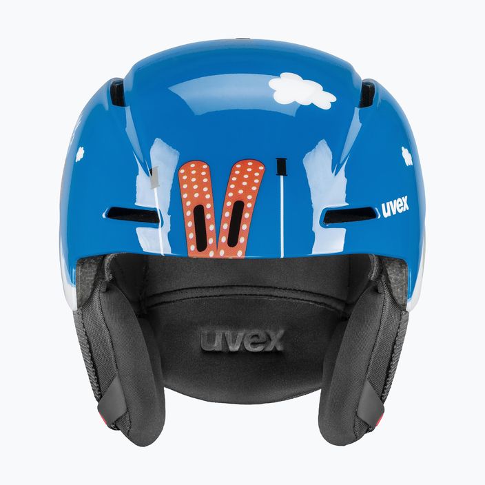 Dětská lyžařská helma UVEX Viti blue bear 7