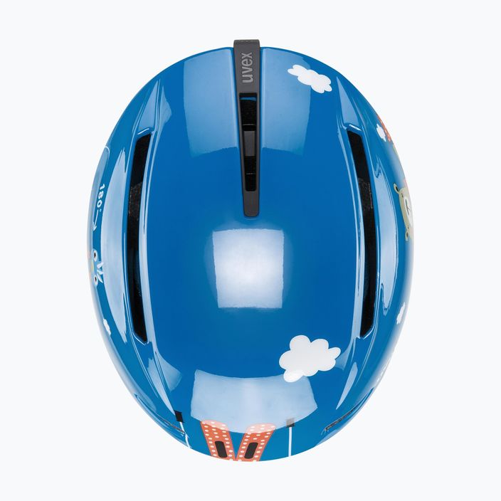 Dětská lyžařská helma UVEX Viti blue bear 9