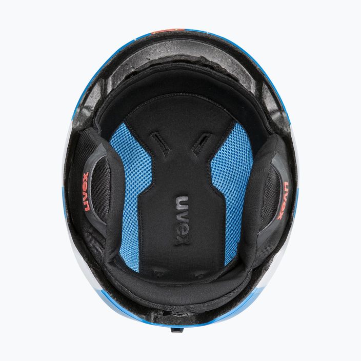 Dětská lyžařská helma UVEX Viti blue bear 10