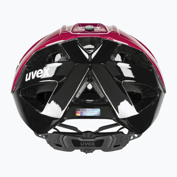 Cyklistická helma UVEX Quatro ruby red/black 3