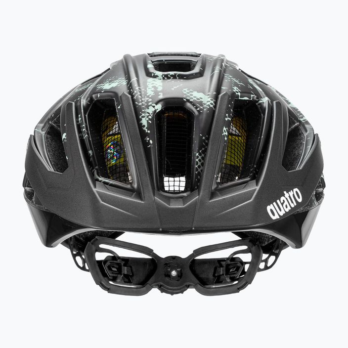 Cyklistická helma UVEX Quatro CC MIPS black/jade 2