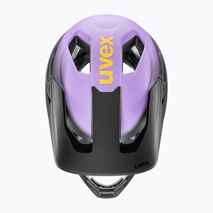 Cyklistická helma UVEX Revolt lilac/black matt 5