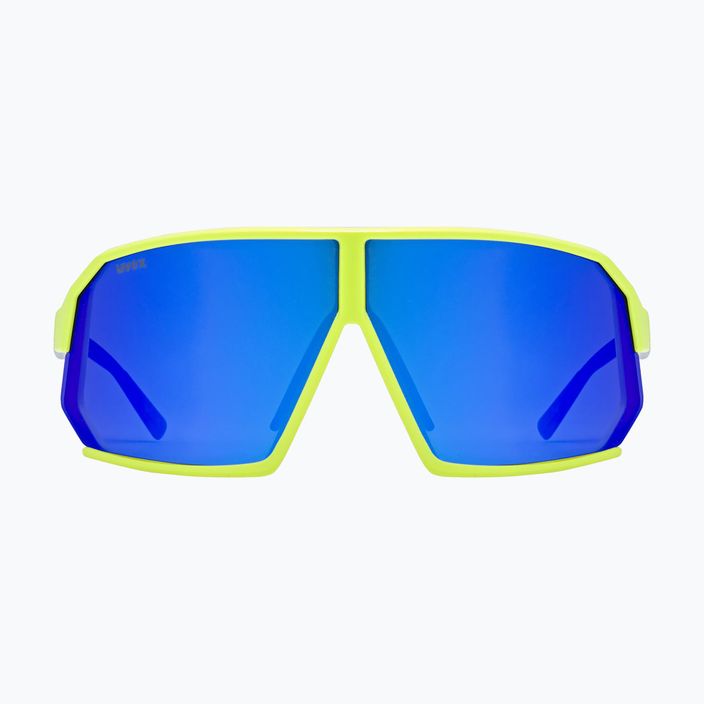 Sluneční brýle UVEX Sportstyle 237 yellow blue matt/mirror blue 2