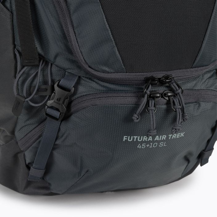 Trekingový batoh Deuter Futura Air Trek SL 45 + 10 l černý 3402021 4