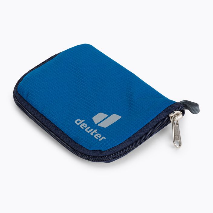 Peněženka Deuter Zip Wallet RFID Block modrá 392252130250