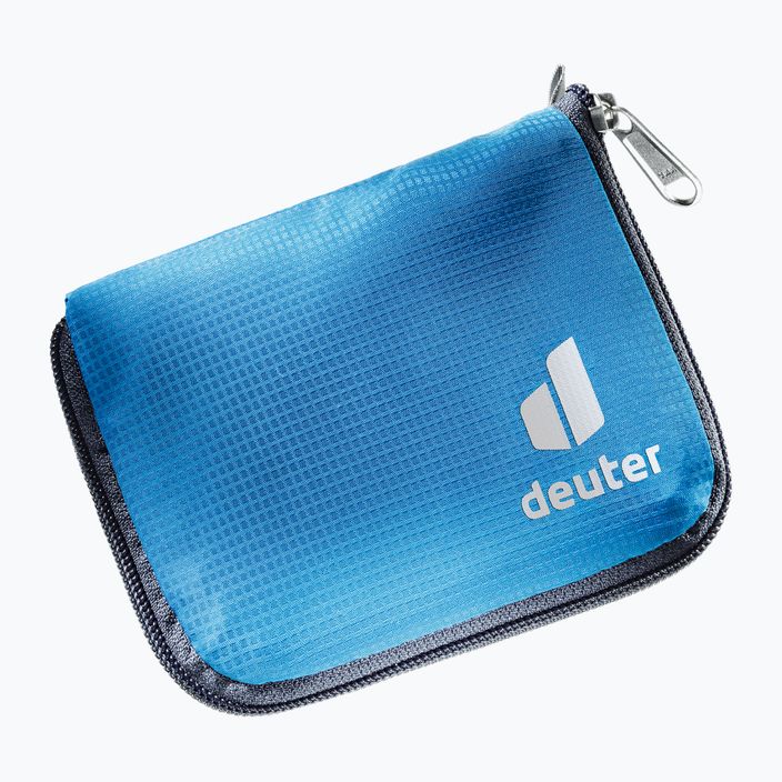 Peněženka Deuter Zip Wallet RFID Block modrá 392252130250 5