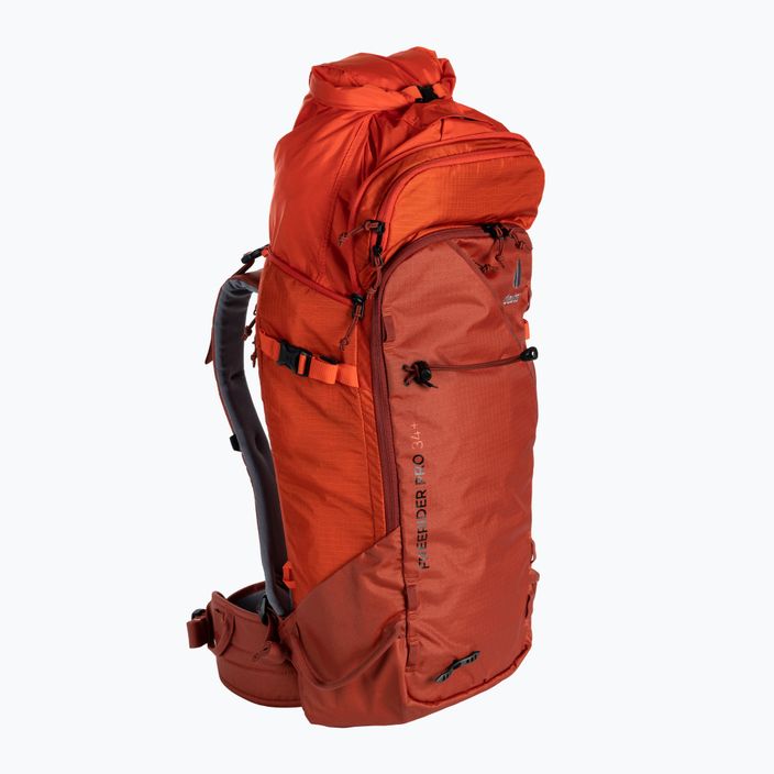 Skialpový batoh Deuter Freerider Pro 34+ l oranžový 3303522 4