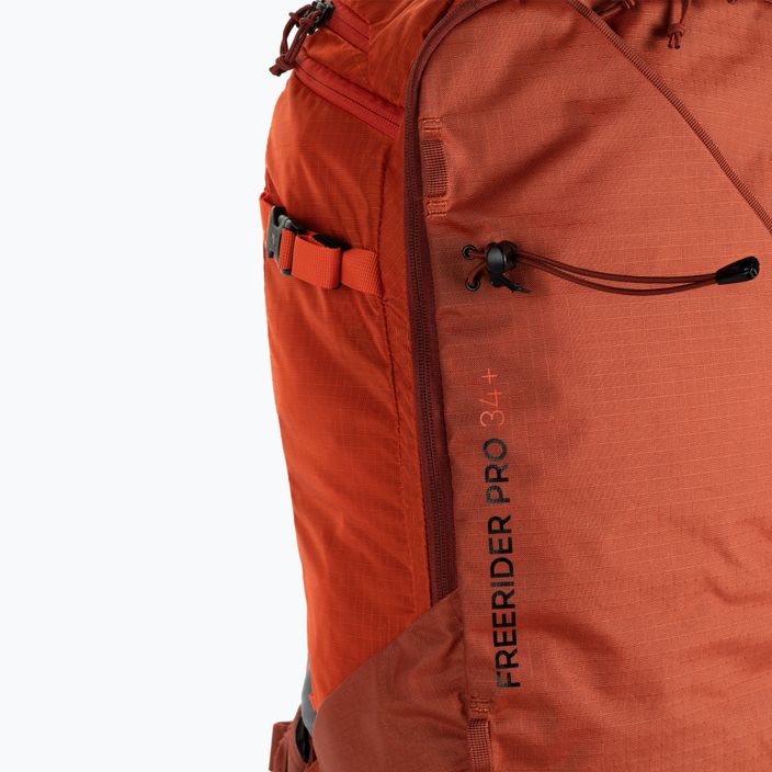 Skialpový batoh Deuter Freerider Pro 34+ l oranžový 3303522 6