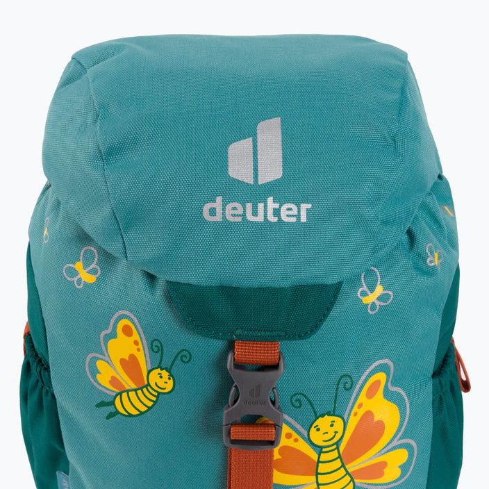 Dětský turistický batoh Deuter Schmusebar 8 l zelený 361012132390 5