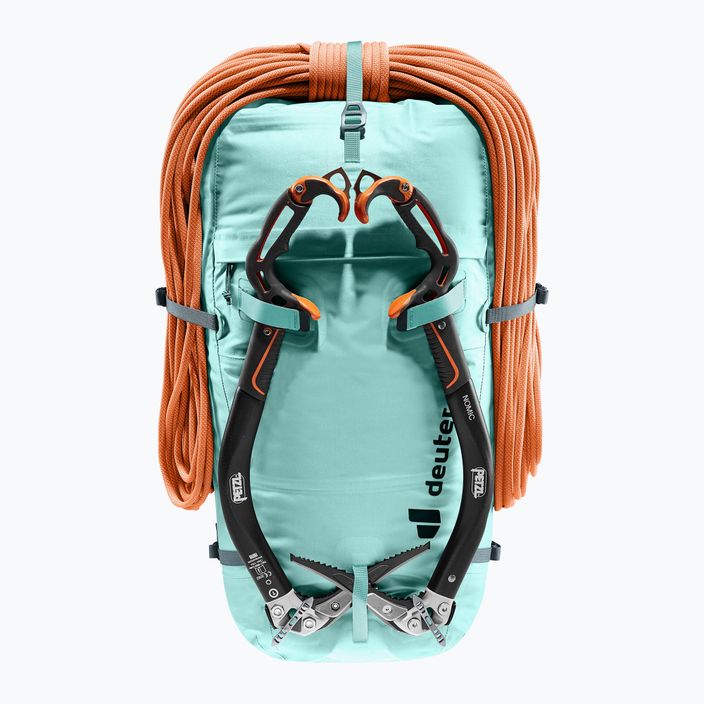 Dámský lezecký batoh deuter Durascent 42+10 l SL glacier/graphite 6