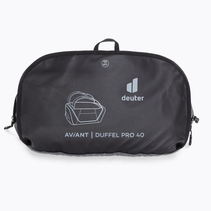 Turistická taška Deuter Aviant Duffel 40 l černá 6