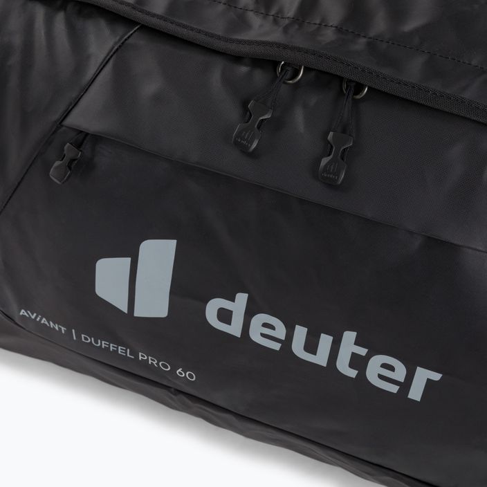 Turistická taška Deuter Aviant Duffel Pro 60 l černá 3