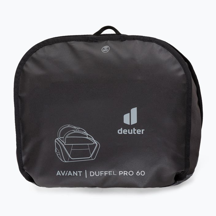 Turistická taška Deuter Aviant Duffel Pro 60 l černá 6