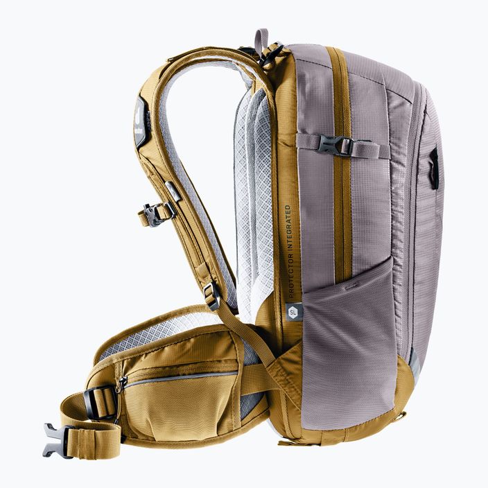 Dámský cyklistický batoh deuter Flyt 12 l SL lavender/almond 5