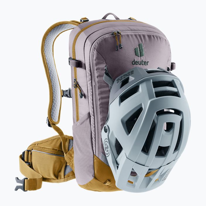 Dámský cyklistický batoh deuter Flyt 12 l SL lavender/almond 7