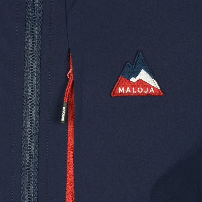 Pánská lyžařská bunda Maloja M'S BeifussM tmavě modrá 32241-1-8325 3