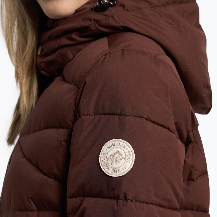 Dámský zimní kabát Maloja W'S ZederM hnědý 32177-1-8451 8