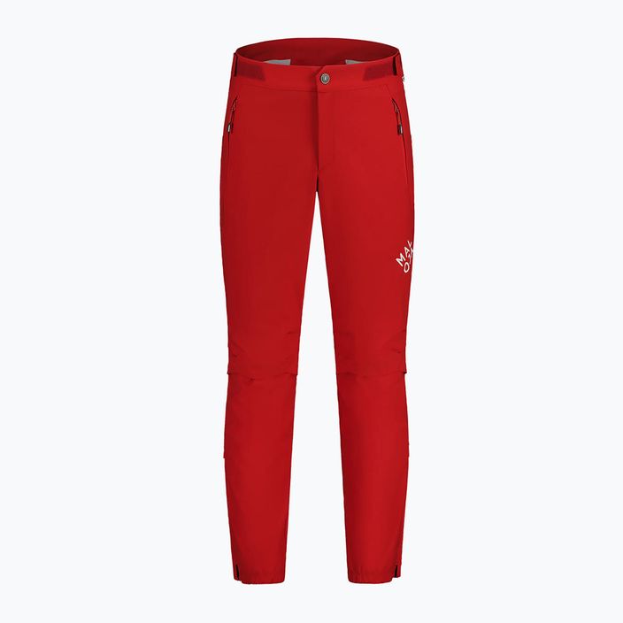 Maloja UlmusM pánské softshellové kalhoty červené 34232-1-8669 5