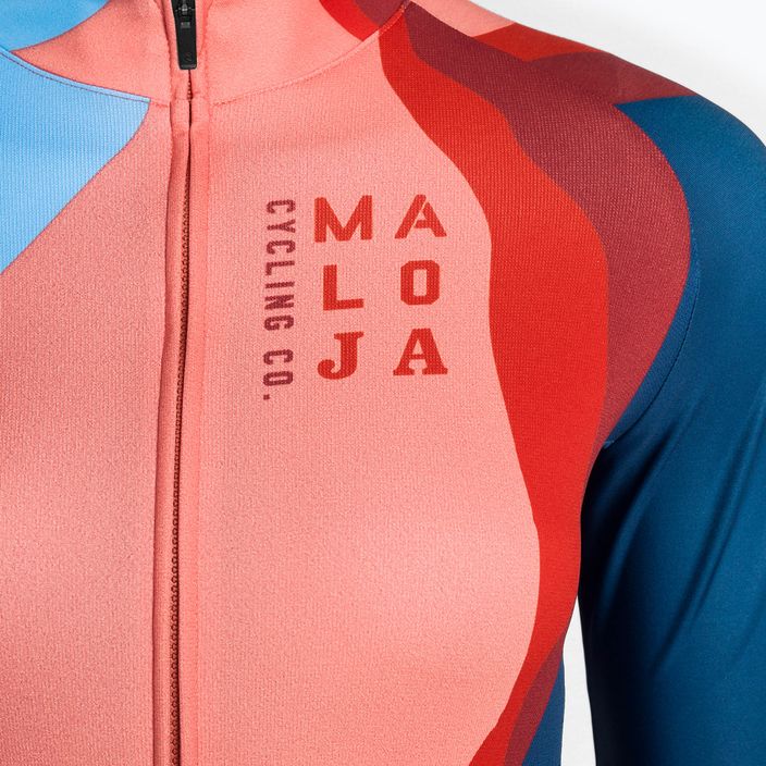 Dámský cyklistický dres Maloja AmiataM 1/2 růžovo-barvitý 35169 3