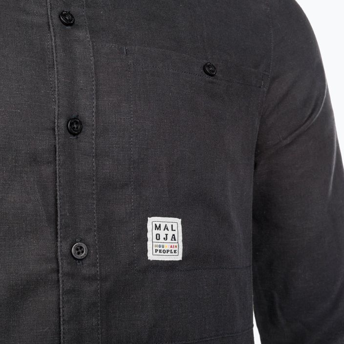 Maloja RainierM pánská turistická košile černá 35212-1-0817 3