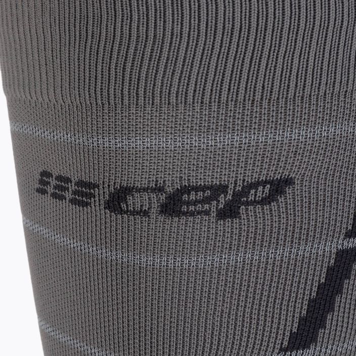 Kompresní běžecké ponožky pánské CEP Reflective šedé WP502Z 3