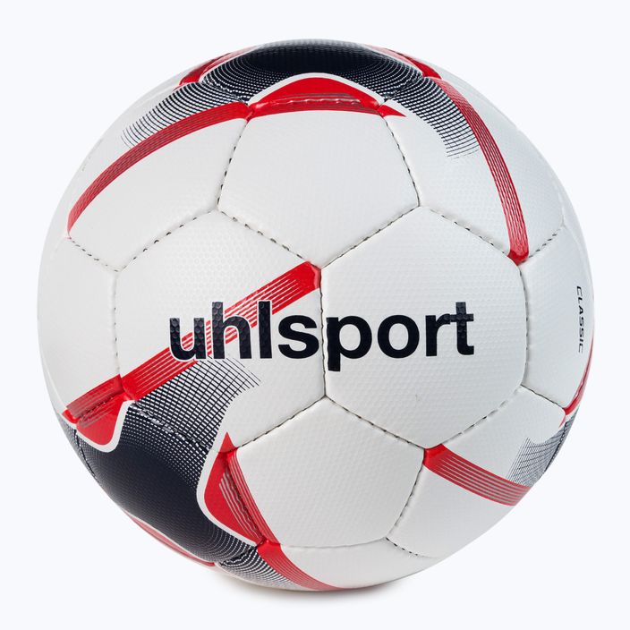 Uhlsport Classic Fotbalový míč červenobílý 100171403 4