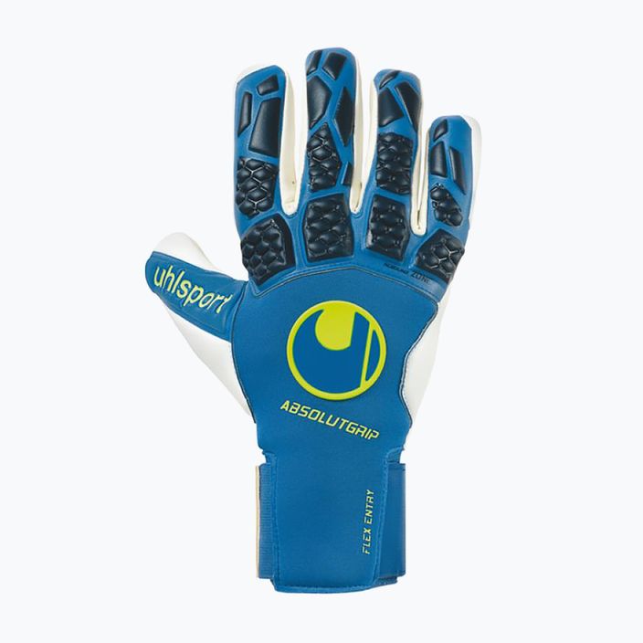 Brankářské rukavice uhlsport Hyperact Absolutgrip HN modro-bílé 101123501 4