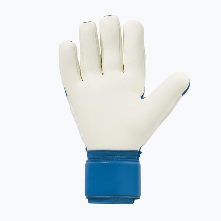 Dětské brankářské rukavice uhlsport Hyperact Supersoft HN modro-bílé 101123601 5