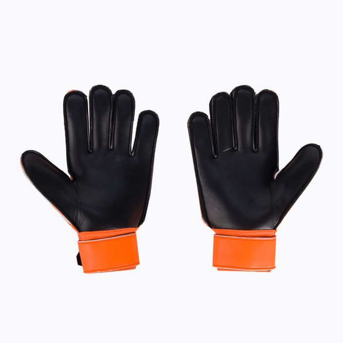 Brankářské rukavice uhlsport Soft Resist+ Flex Frame oranžovo-bílé 101127401 2