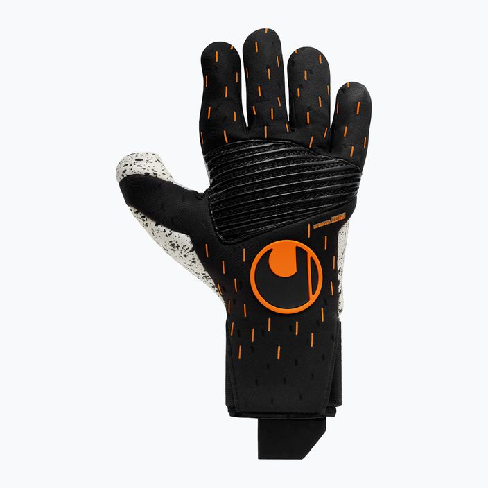 Brankářské rukavice Uhlsport Speed Contact Supergrip+ Reflex černo-bílé 101125901 5