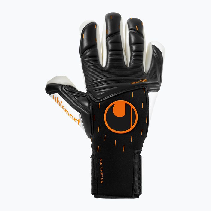 Brankářské rukavice uhlsport Speed Contact Absolutgrip Finger Surround černo-bílé 101126301 5