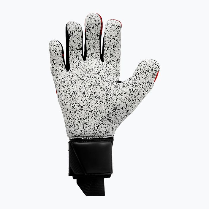 Uhlsport Powerline Supergrip+ Reflex brankářské rukavice černá/červená/bílá 2