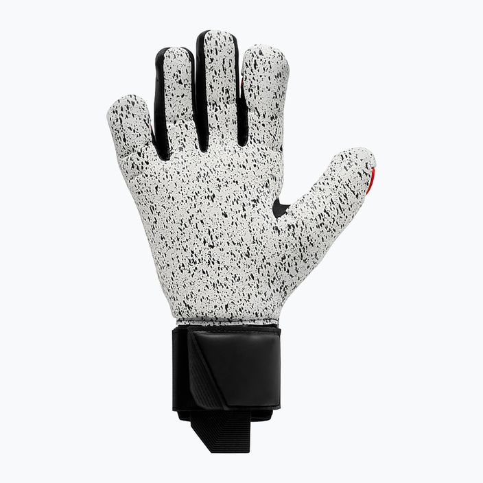 Uhlsport Powerline Supergrip+ Hn brankářské rukavice černá/červená/bílá 2
