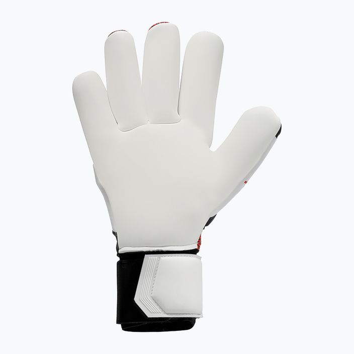 Dětské brankářské rukavice uhlsport Powerline Absolutgrip Finger Surround černá/červená/bílá 2