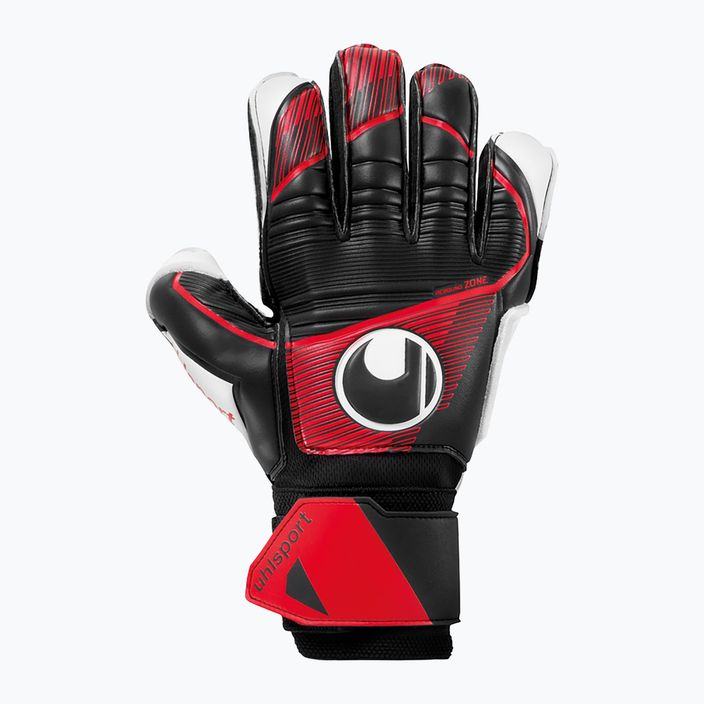 Uhlsport Powerline Soft Flex Frame brankářské rukavice černá/červená/bílá