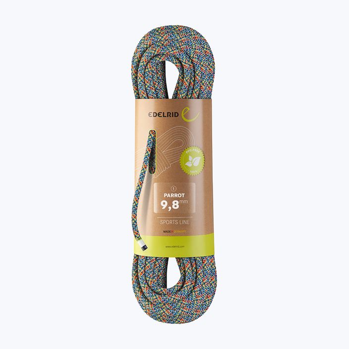 Lezecké lano EDELRID Parrot 9.8 assoreg colours