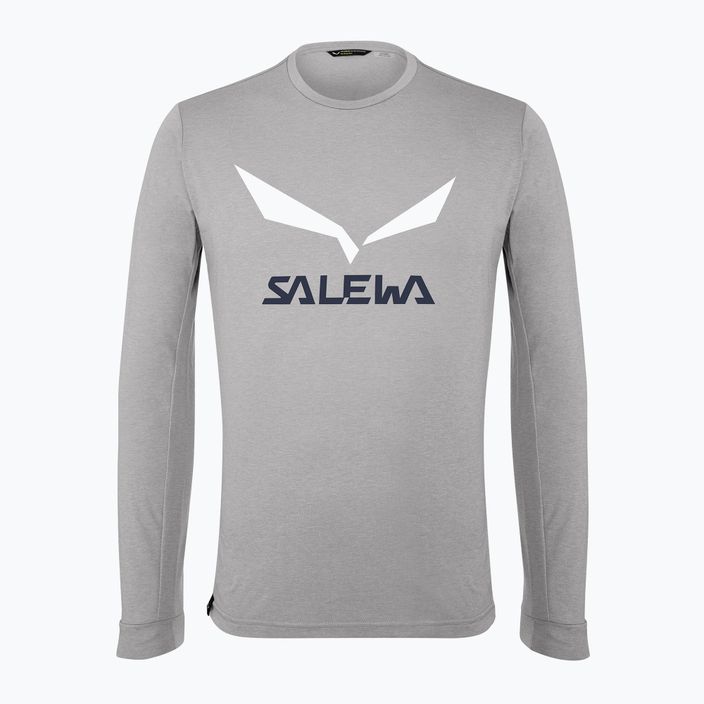 Pánské trekové tričko Salewa Solidlogo Dry grey 00-0000027340 4
