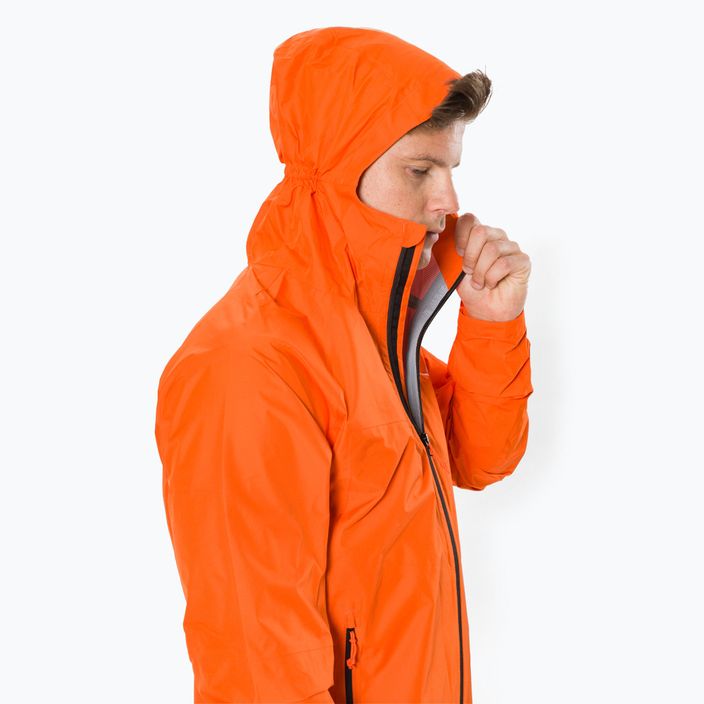 Salewa pánská bunda do deště Puez Aqua 3 PTX oranžová 00-0000024545 4