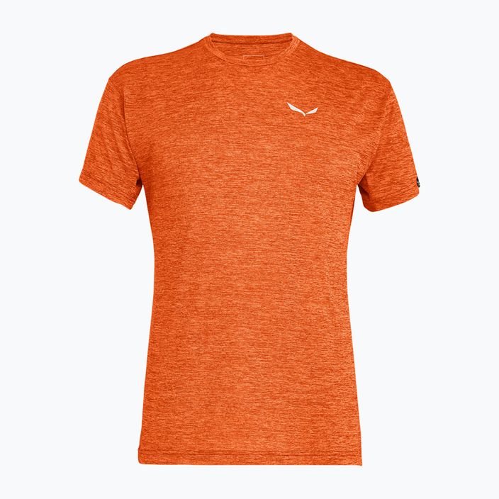 Pánské trekové tričko Salewa Puez Melange Dry red orange melange 00-0000026537