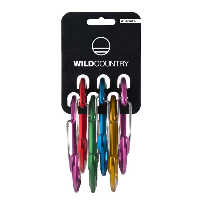 Sada karabin uni Wild Country Wildwire Rack 6 Pack 2