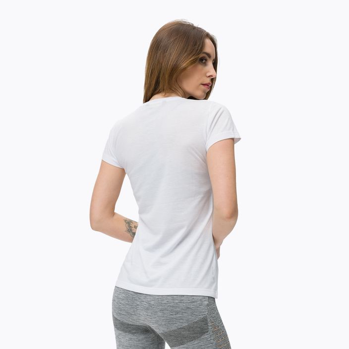 Salewa Lines Graphic Dry dámské trekingové tričko bílé 00-0000028064 3