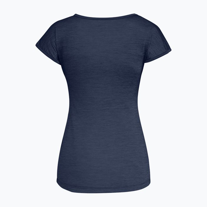 Salewa dámské trekové tričko Puez Melange Dry navy blue 26538 4