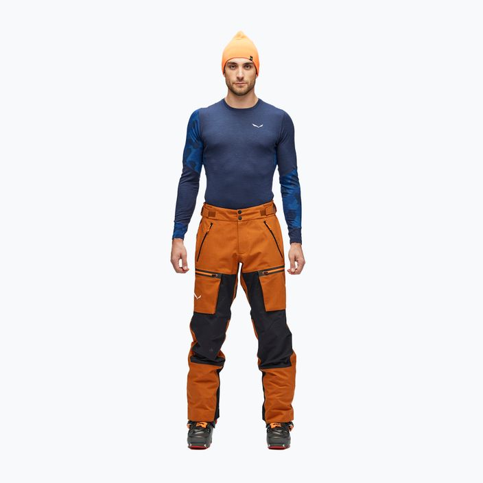 Salewa pánské membránové kalhoty Sella 3L Ptxr orange 00-0000028193