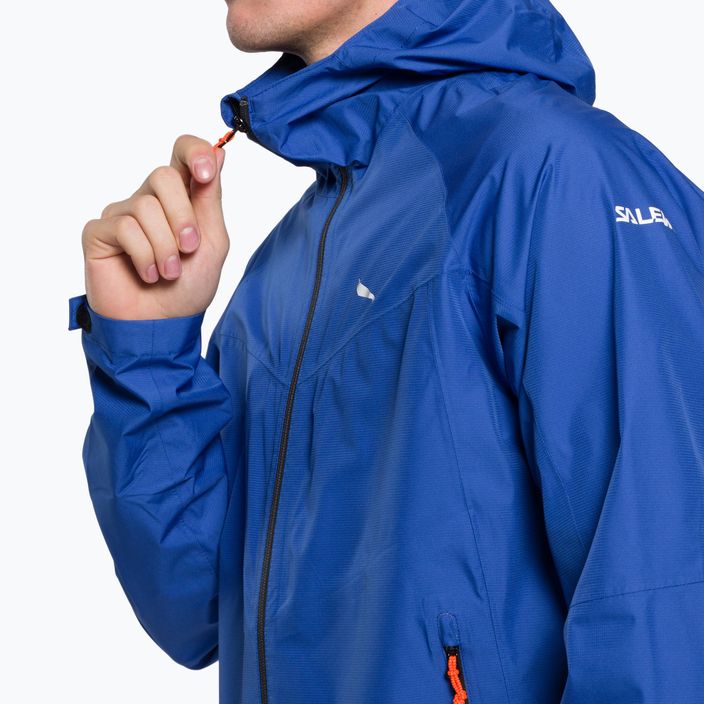 Salewa pánská bunda do deště Puez Aqua 3 PTX modrá 00-0000024545 4