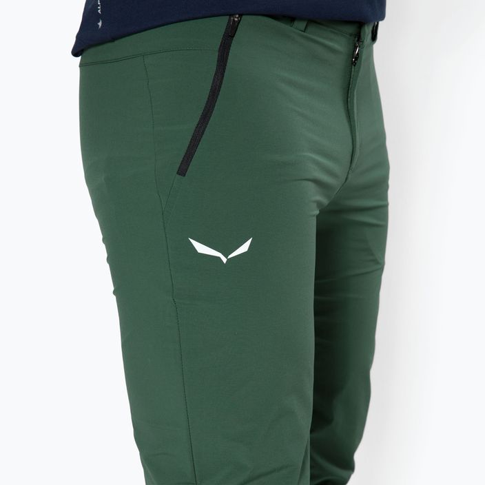 Pánské softshellové kalhoty Salewa Pedroc 3 DST green 00-0000026955 4