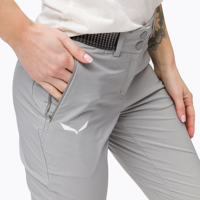 Dámské softshellové kalhoty Salewa Pedroc 3 DST šedá 00-0000026956 4