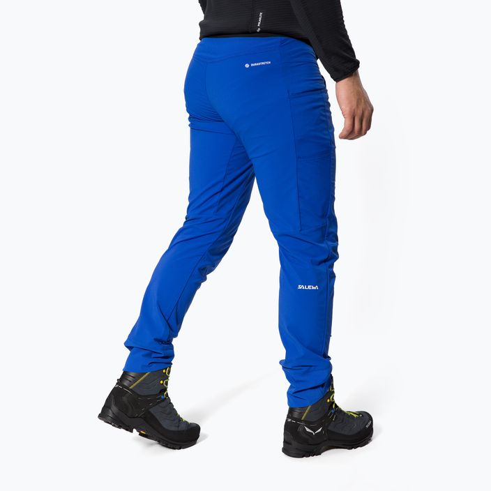Pánské softshellové kalhoty Salewa Agner Light modré 00-0000027447 3